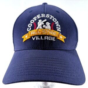 Cooperstown All Star Village Embroidered Snapback Mens Baseball Cap Hat